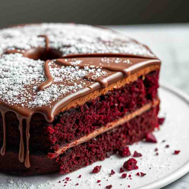 Moist Chocolate Beetroot Cake - Easy & Healthy Recipe